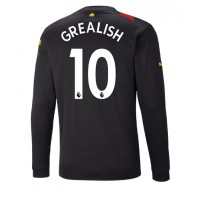 Fotbalové Dres Manchester City Jack Grealish #10 Venkovní 2022-23 Dlouhý Rukáv